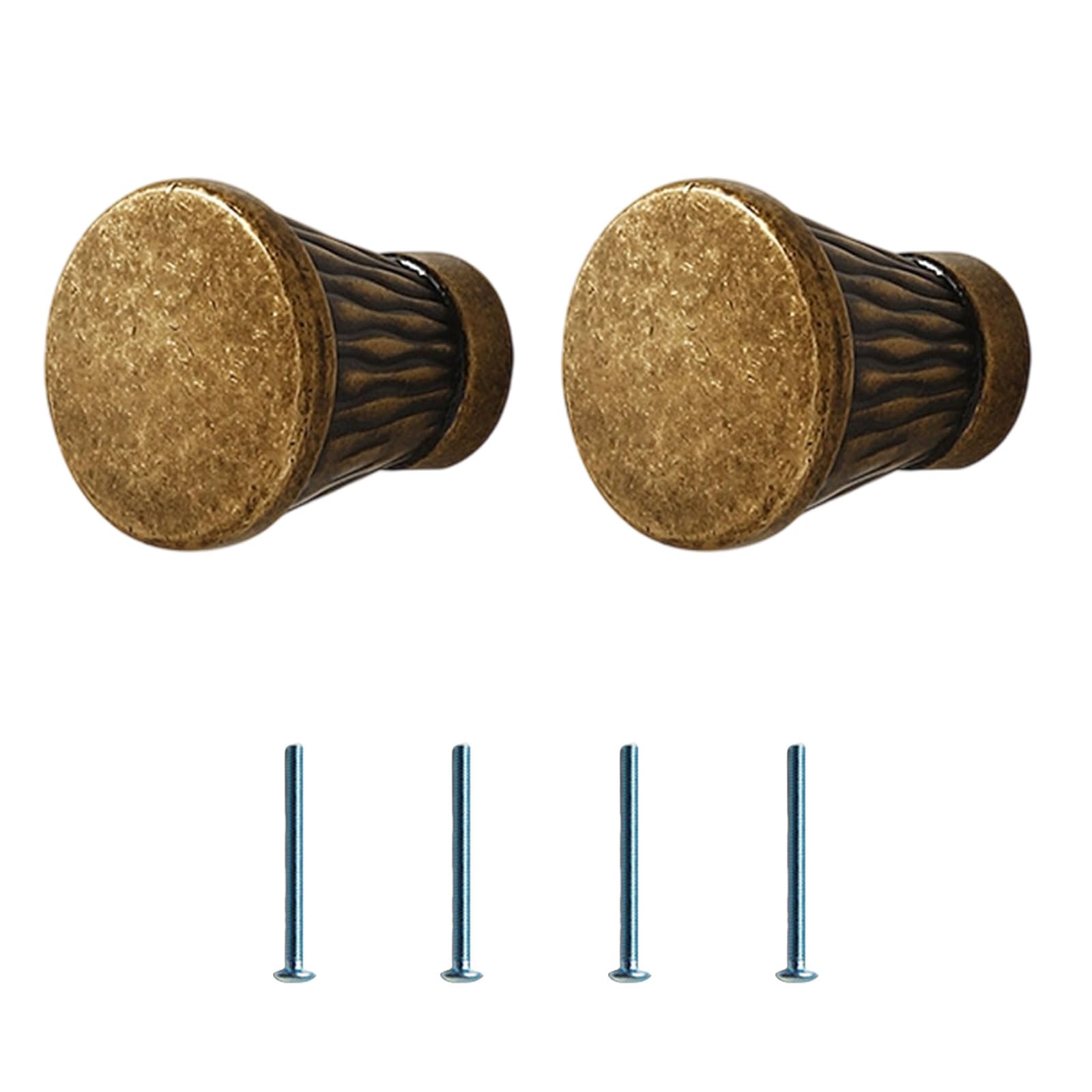 Pangboer Antique Bronze 1Pair Zincs Alloy Cabinet Drawer Handle Vintage Furniture Decorative Handle Cupboard Pulls Furniture Decoration Kitchen Cupboard Door Knobs Hardware