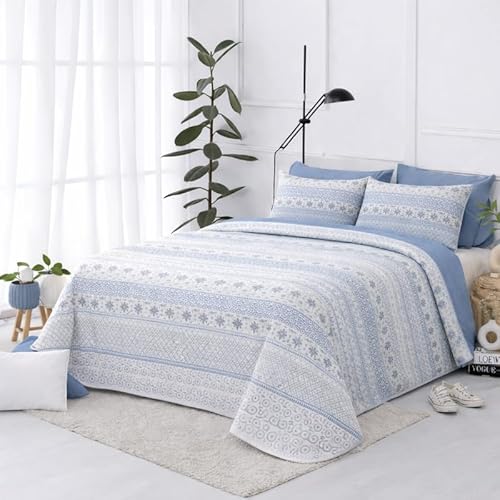 The one home Colcha Boutí Acolchada Reversible