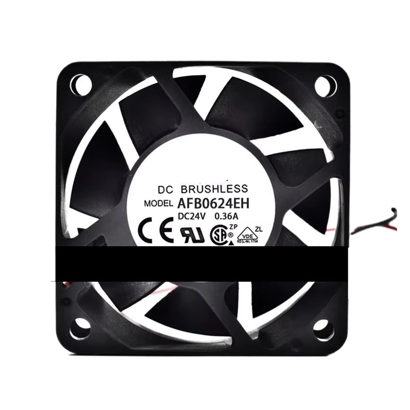 QNEZIQTMH 6CM 60 * 60 * 25MM 24V 0.36A AFB0624EH Cooling Fan(2wire G1)