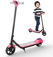HONEYWHALE E2 Patinete Elétrico Infantil, 138W Motor, 15KM/H Velocidade, 8KM Autonomia, Adequado para Meninos e Meninas dos 6 aos 12 anos, com Luzes LED Multicoloridas, 6,3 Inch Pneus Sólidos