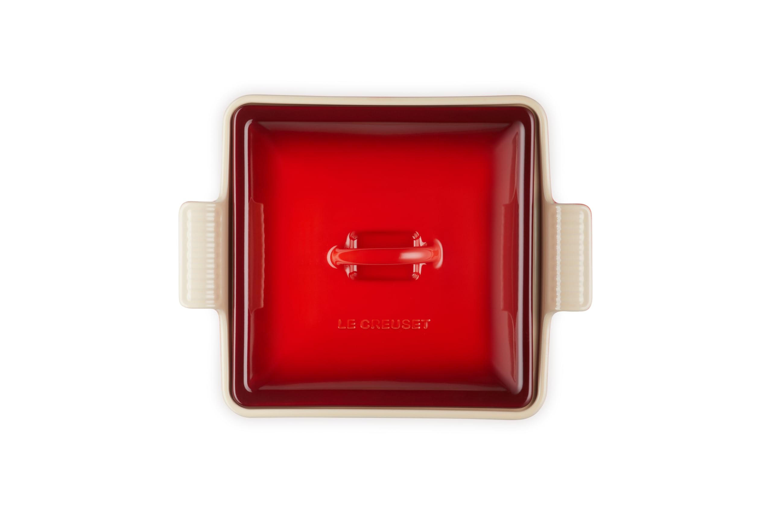 Amazon.com: Le Creuset Stoneware Heritage Shallow Square Casserole