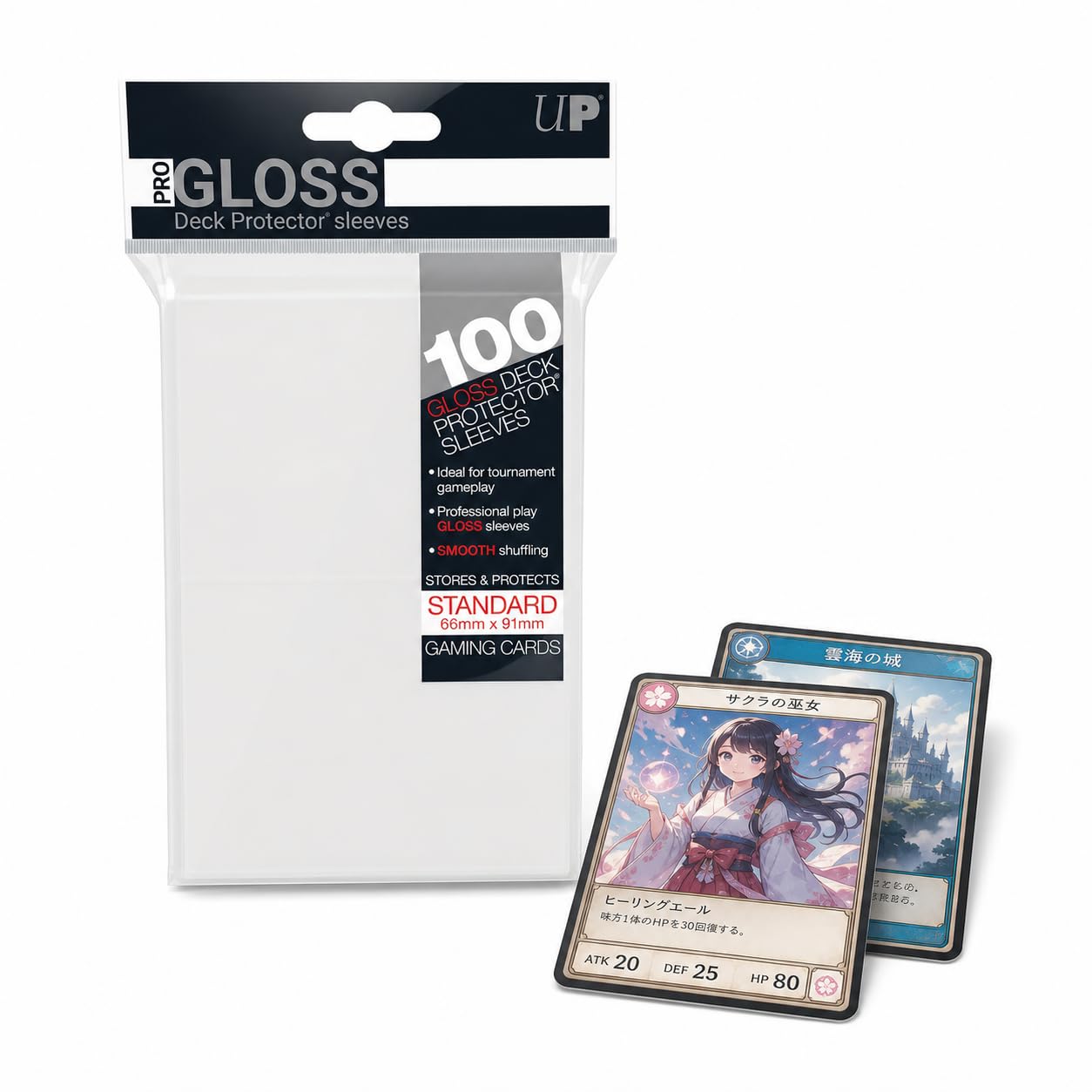Amazon.co.jp: Ultra PRO - PRO-Gloss スタンダード DECK PROTECTOR