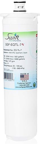 SGF-EQTL-7 Filtro de agua de repuesto para Bunn EQ-TL-7 de Swift Green Filters (1 unidad)