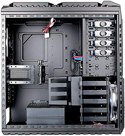 ภายใน view of Cooler Master HAF X case