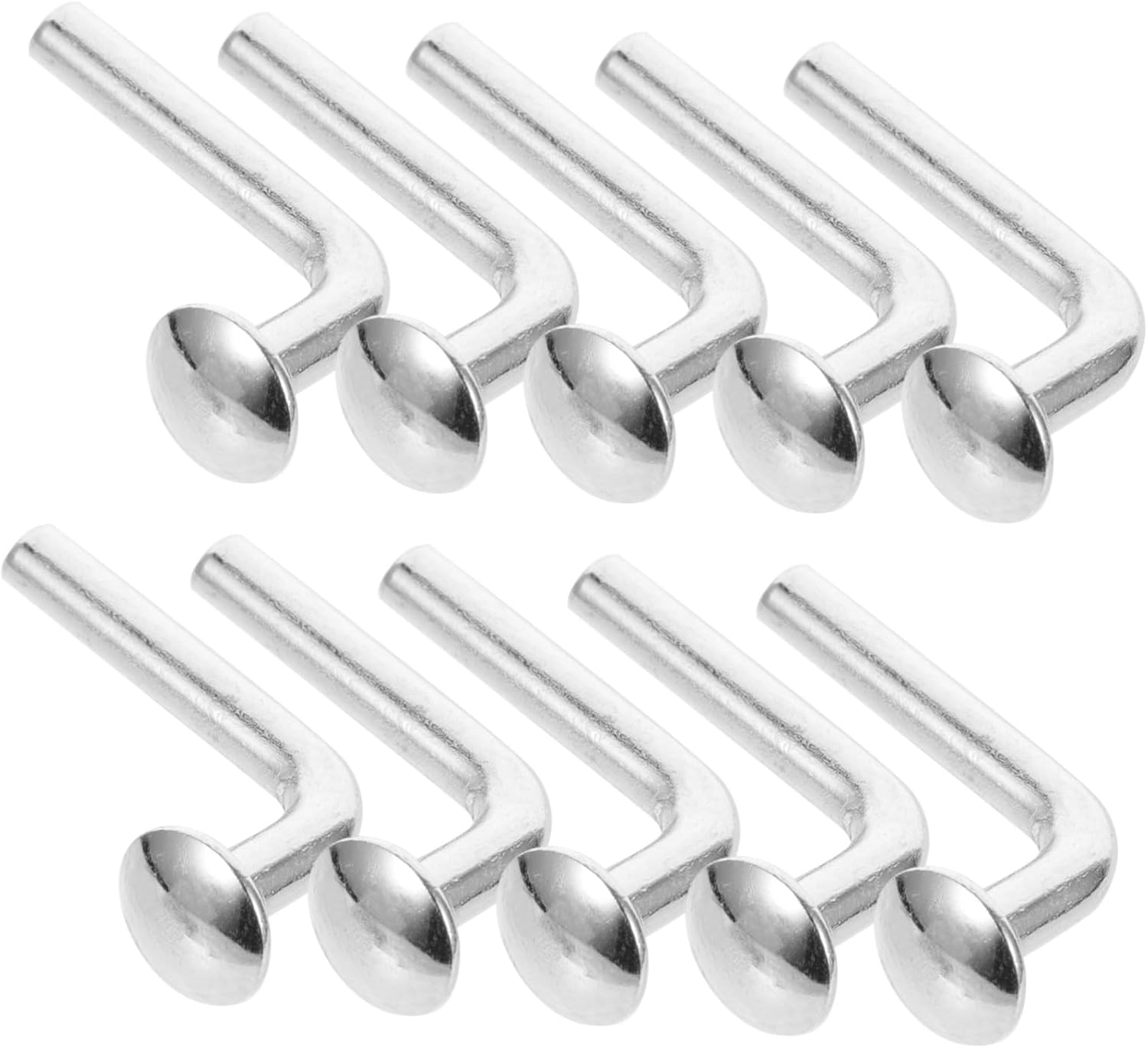LIFKOME 100Pcs Shaped Safety Bolts for Pallet Racks Storage Rack Drop Clips for Easy Installation and Enhanced Stability Warehouses