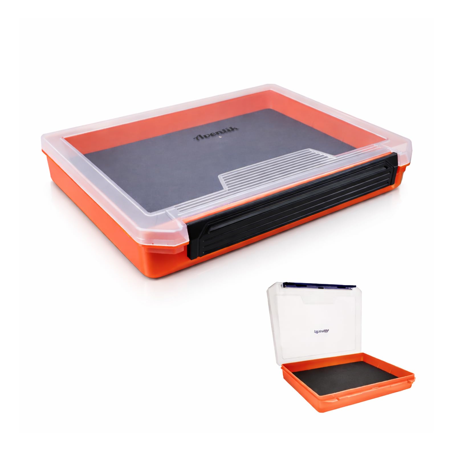Amazon.com: Aventik Fishing Tackle Box Slit Foam Case Jig Box Head