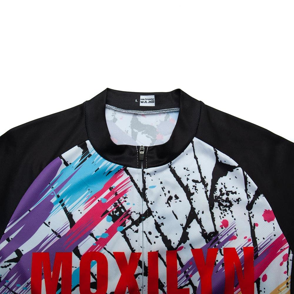 Hombres Jersey + Pantalones Cortos Mangas Cortas de Ciclismo Ropa Maillot Transpirable para Deportes al Aire Libre Ciclo Bicicleta