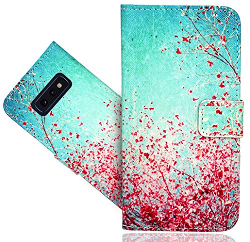 CaseExpert Samsung Galaxy S10E Coque, Etui Housse Coque en Cuir Portefeuille Wallet Case Cover pour Samsung Galaxy S10E Cover