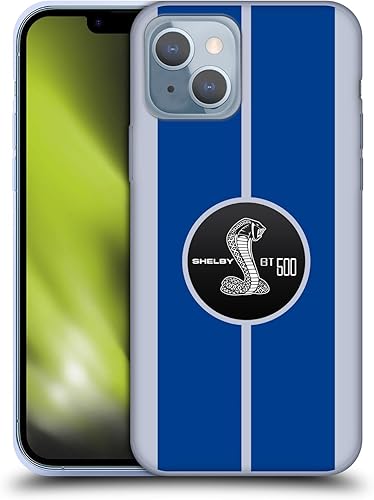 Head Case Designs Shelby GT500 - Funda de gel suave con licencia oficial para iPhone 14 de Apple