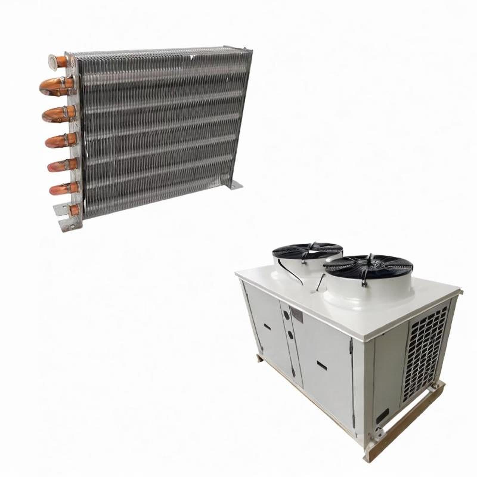 Scambiatore di calore per frigorifero, facile installazione, radiatore acqua, 175x160mm