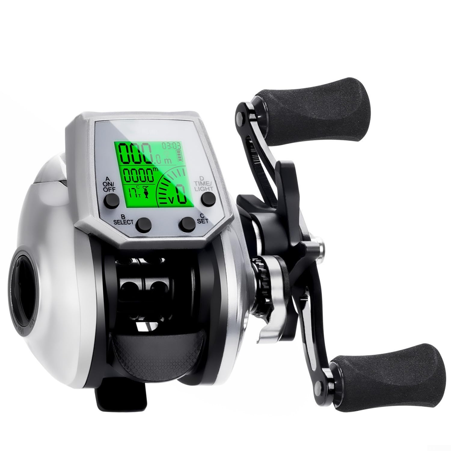 Moulinet numérique de coulée 7.2:1 - Charge USB - Bateau de mer
