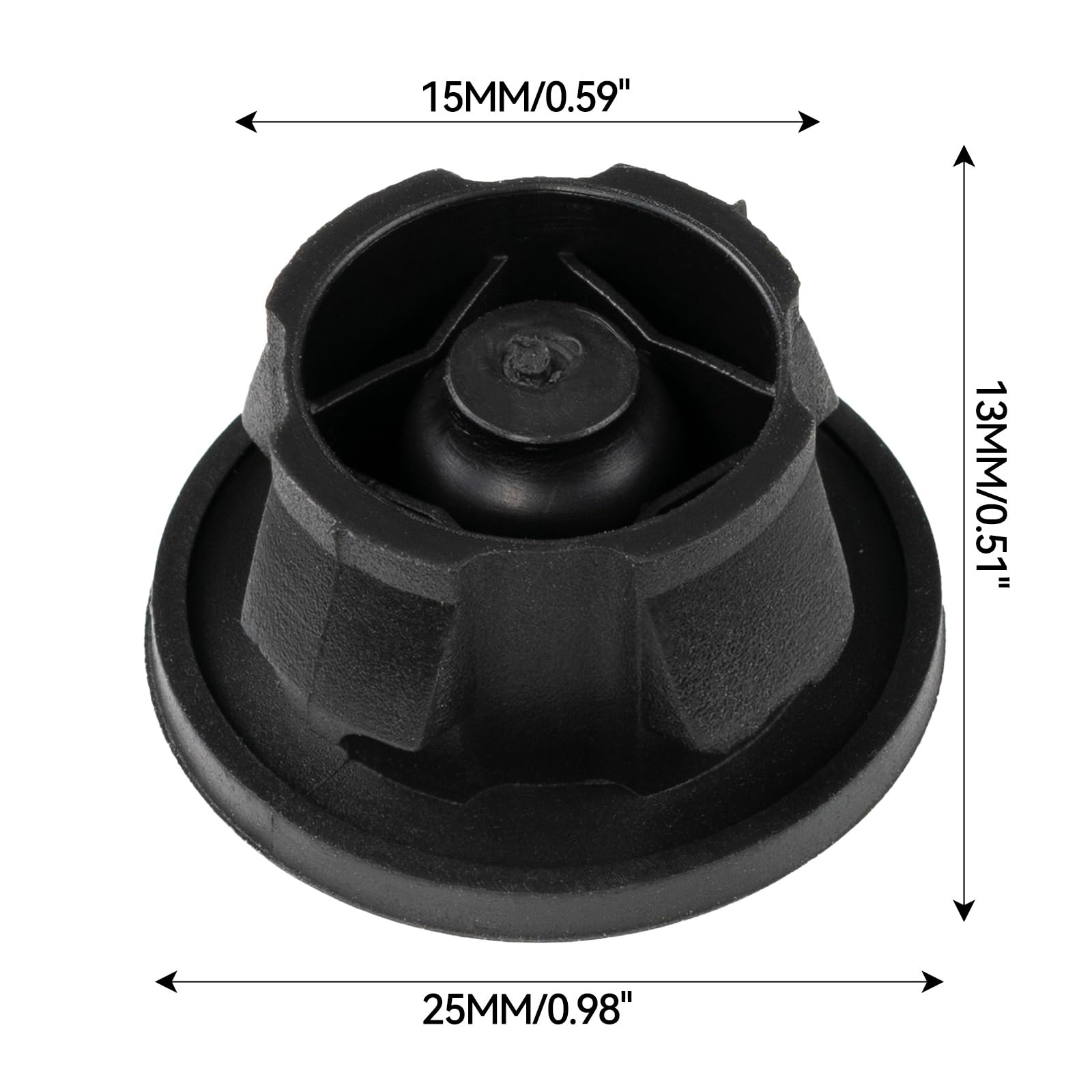 5 Piezas de Goma for Tapa de Motor de Mercedes Benz S204 W212 X164 X204 W251 V251 W221 Viano Vito W639 Sprinter 906 2006-2020
