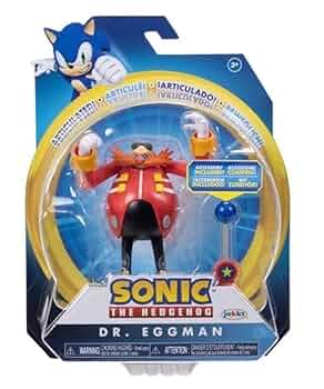 ドクター・エッグマン　ソニック　フィギュア Amazon.co.jp: Bend-Ems ™ - ソニック・ザ・ヘッジホッグDR