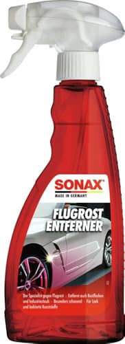 SONAX FlugrostEntferner (500 ml) entfernt Aggressive Flugrost-Rückstände sowie Industriestaub von Allen Lacken | Art-Nr. 05132000