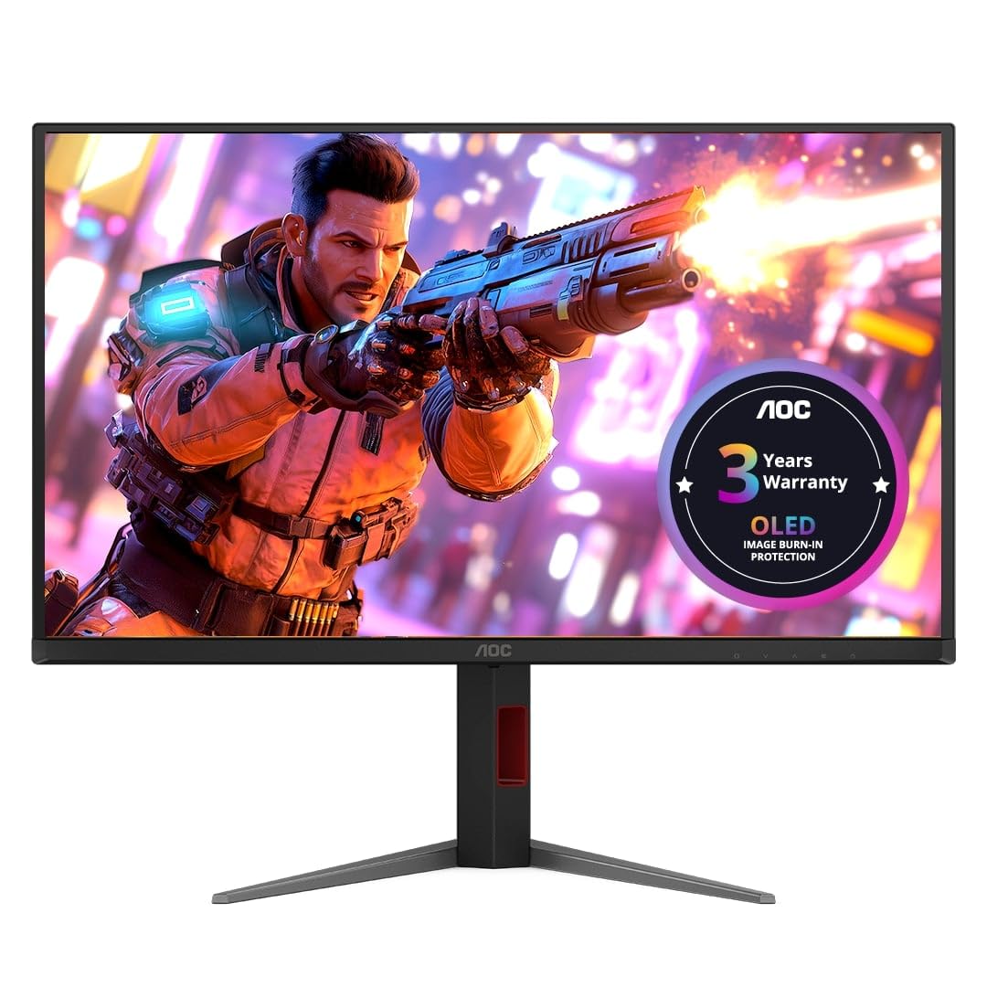 Amazon.co.jp: AOC QD-OLEDゲーミングモニター 26.5インチ, QHD@280hz