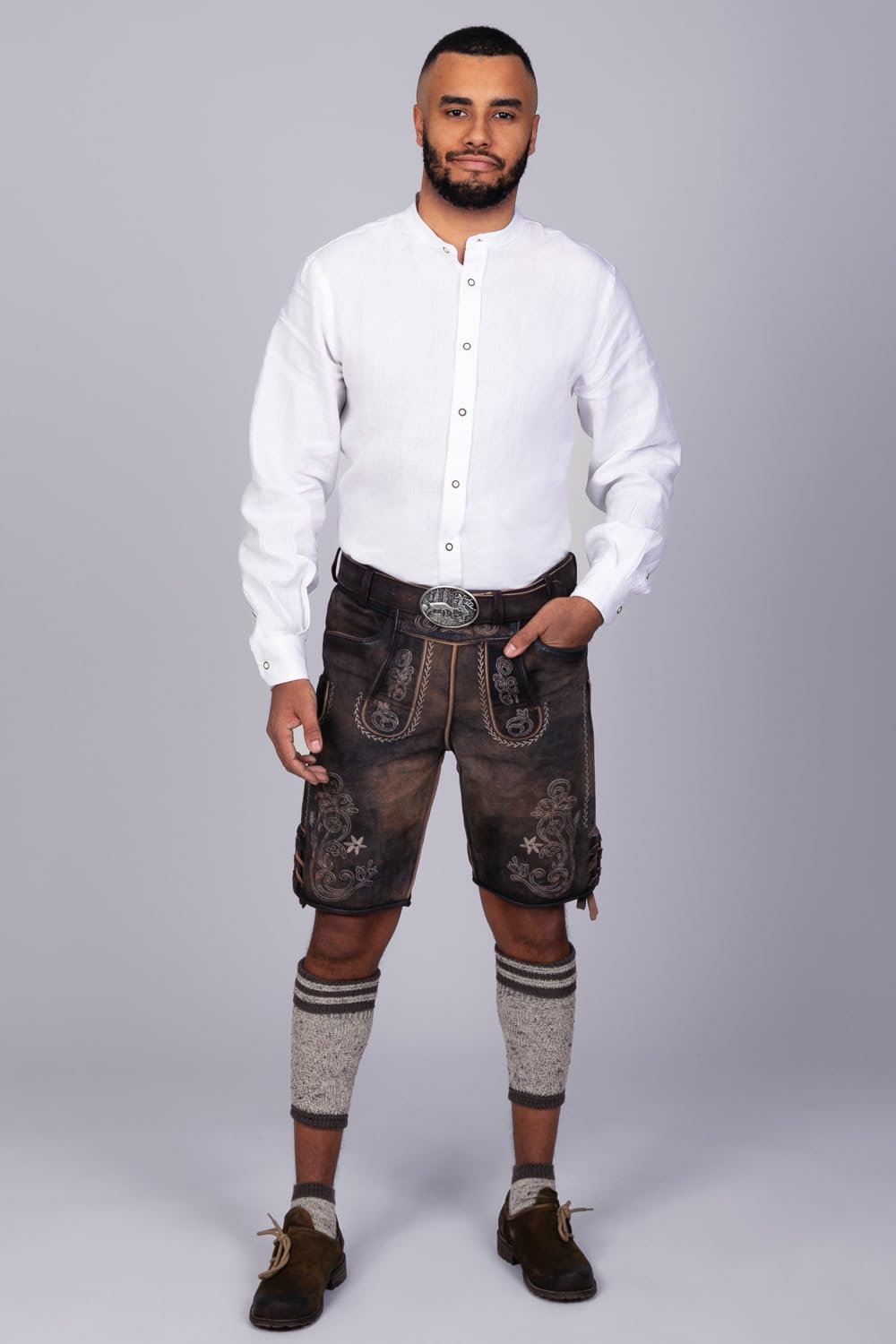Edelnice Trachtenmode Trachten Herren Hemd Michael Gr. S-5XL