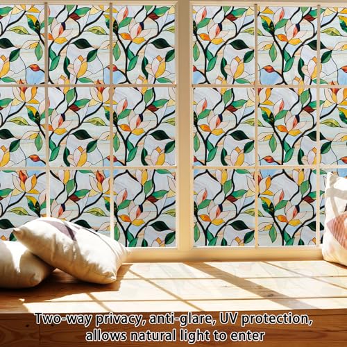Película Decorativa para Ventana Privacidad DKTIE S691 17.7'' x 78.7'' miniatura 4