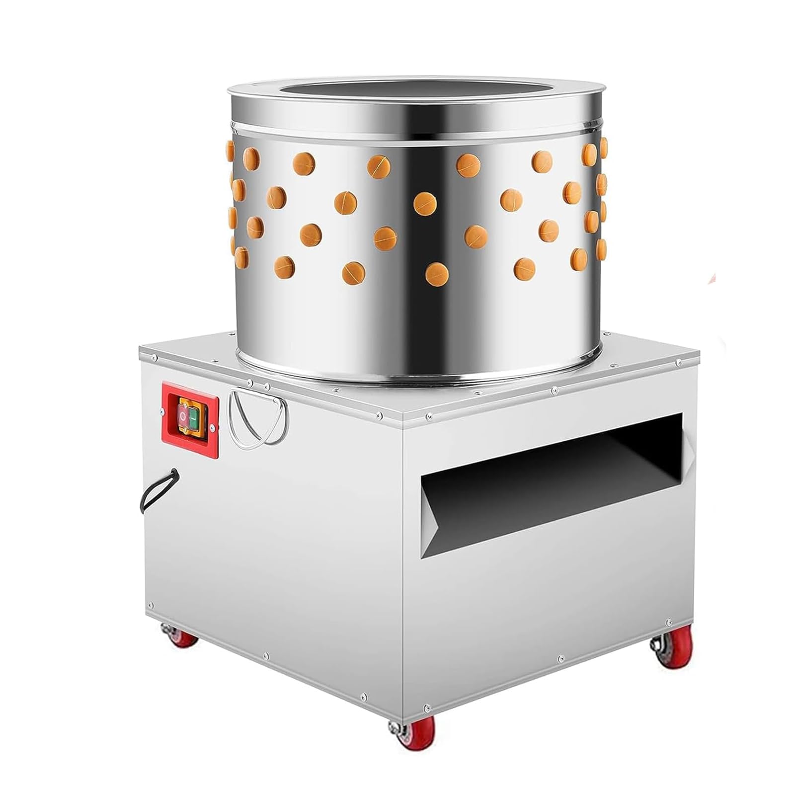 Máquina desplumadora de pollo automática de 1500W que elimina el esfuerzo manual