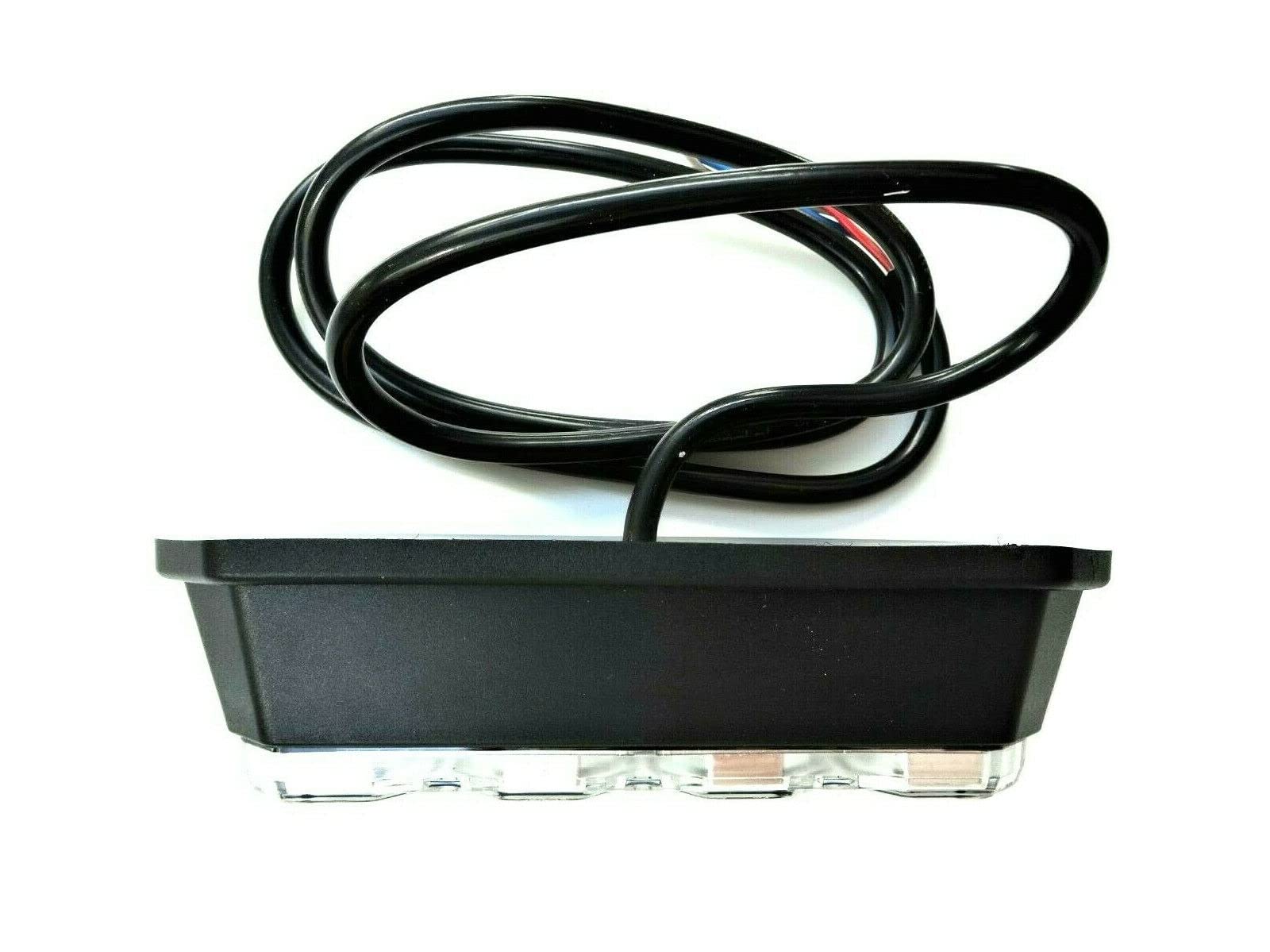 2x LED Positionsleuchte mit Blinker 12V 24V E9 ECE R06 R07 für Traktor Schlepper Baumaschine Anhänger IP68