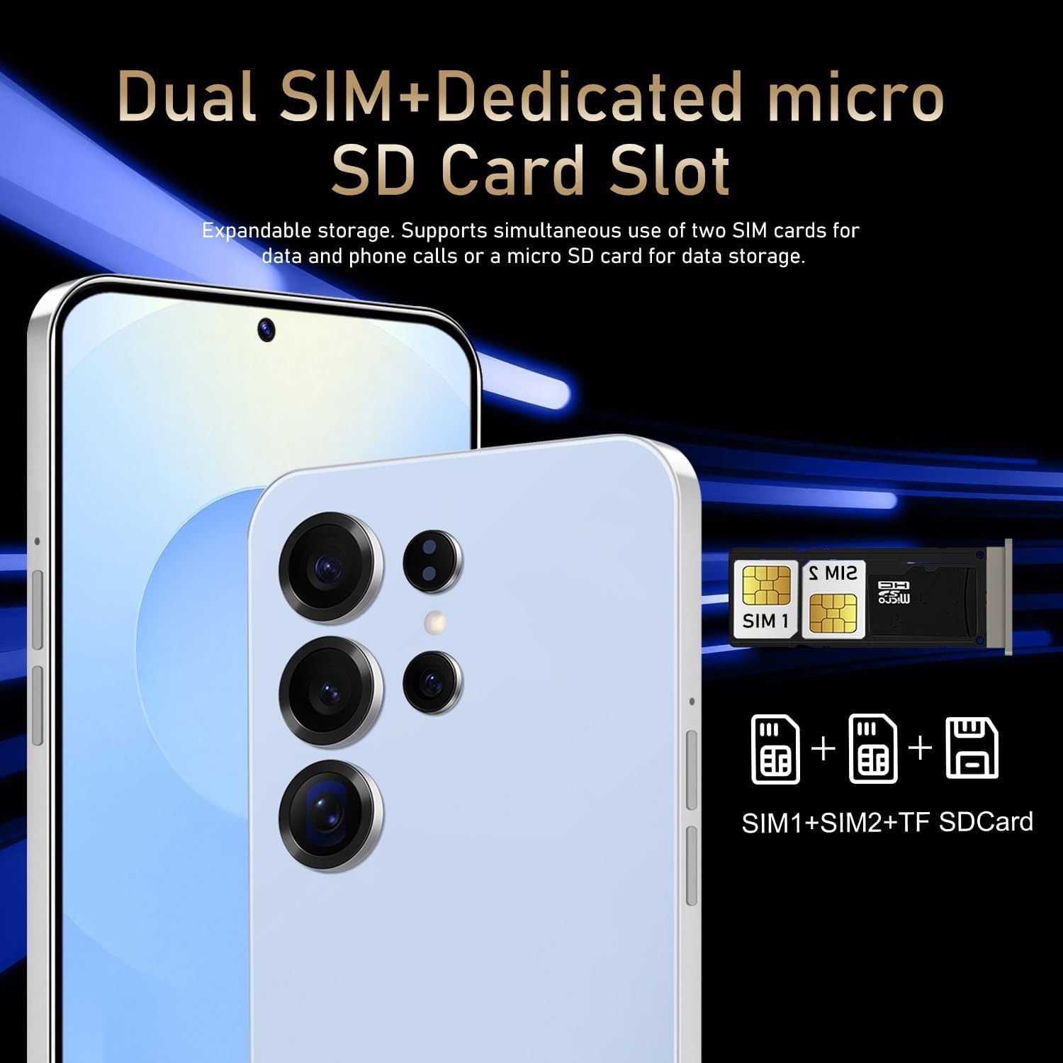 S25Ultra Unlocked Smartphone, Android 12.0 Mobile Phones 6.6...