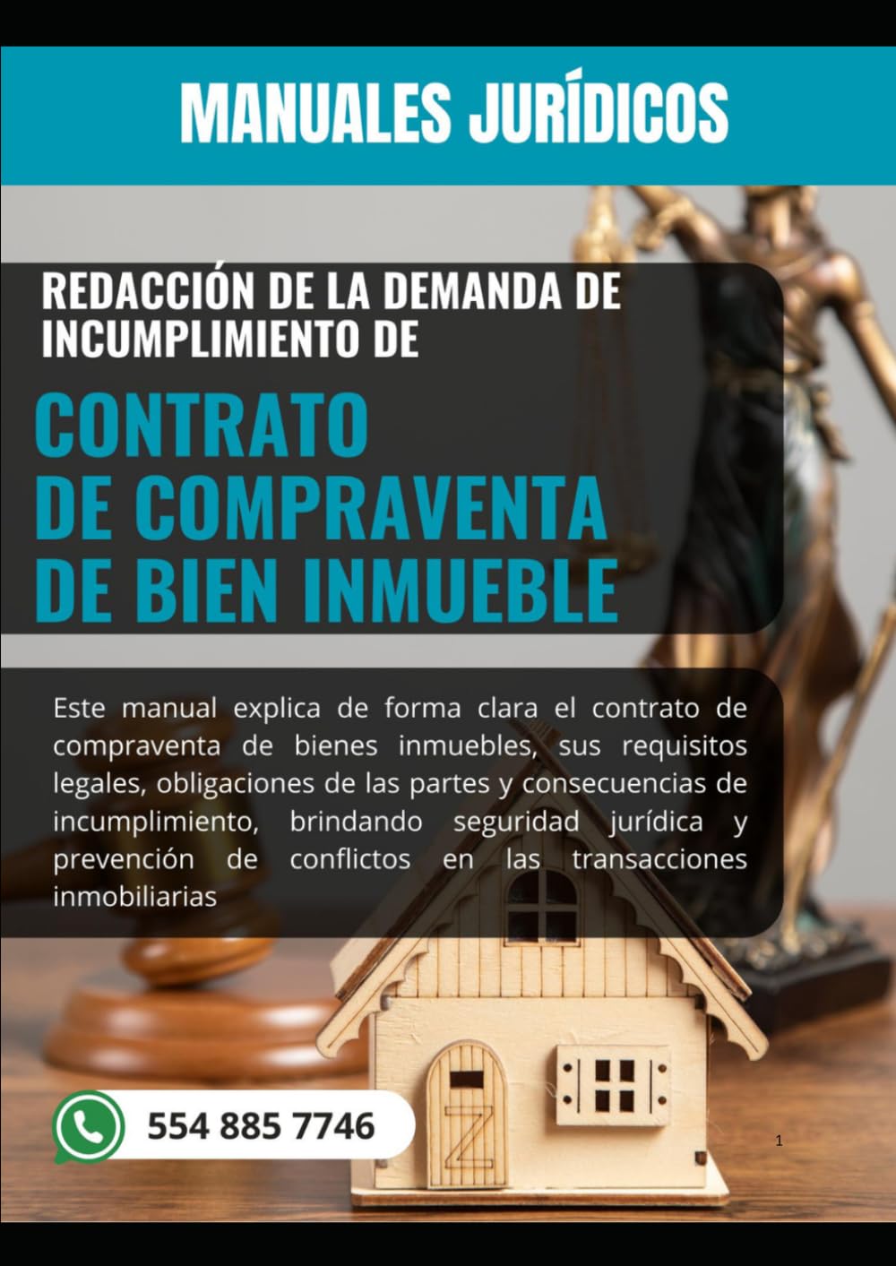 Manual de redacción de la demanda de incumplimiento de contrato de compraventa de bien inmueble