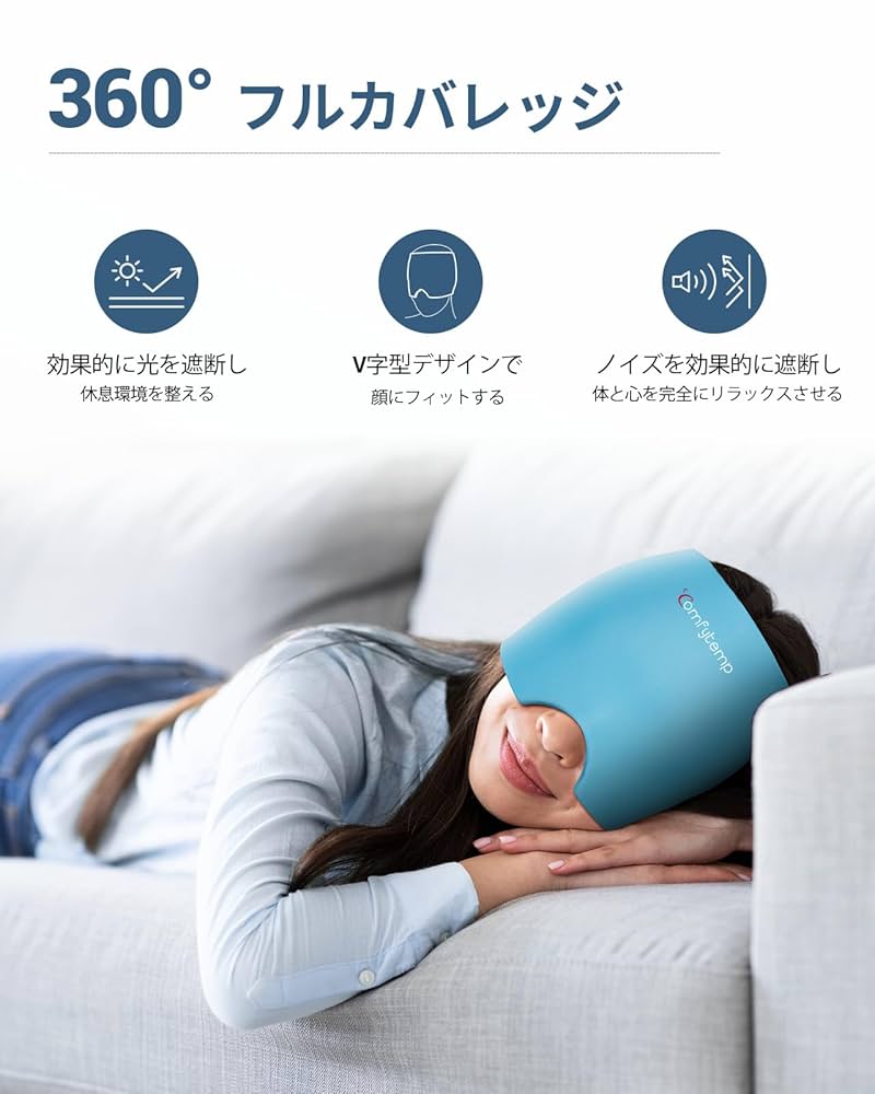 Amazon.co.jp: Comfytemp アイシングジェル 冷感キャップ 温冷