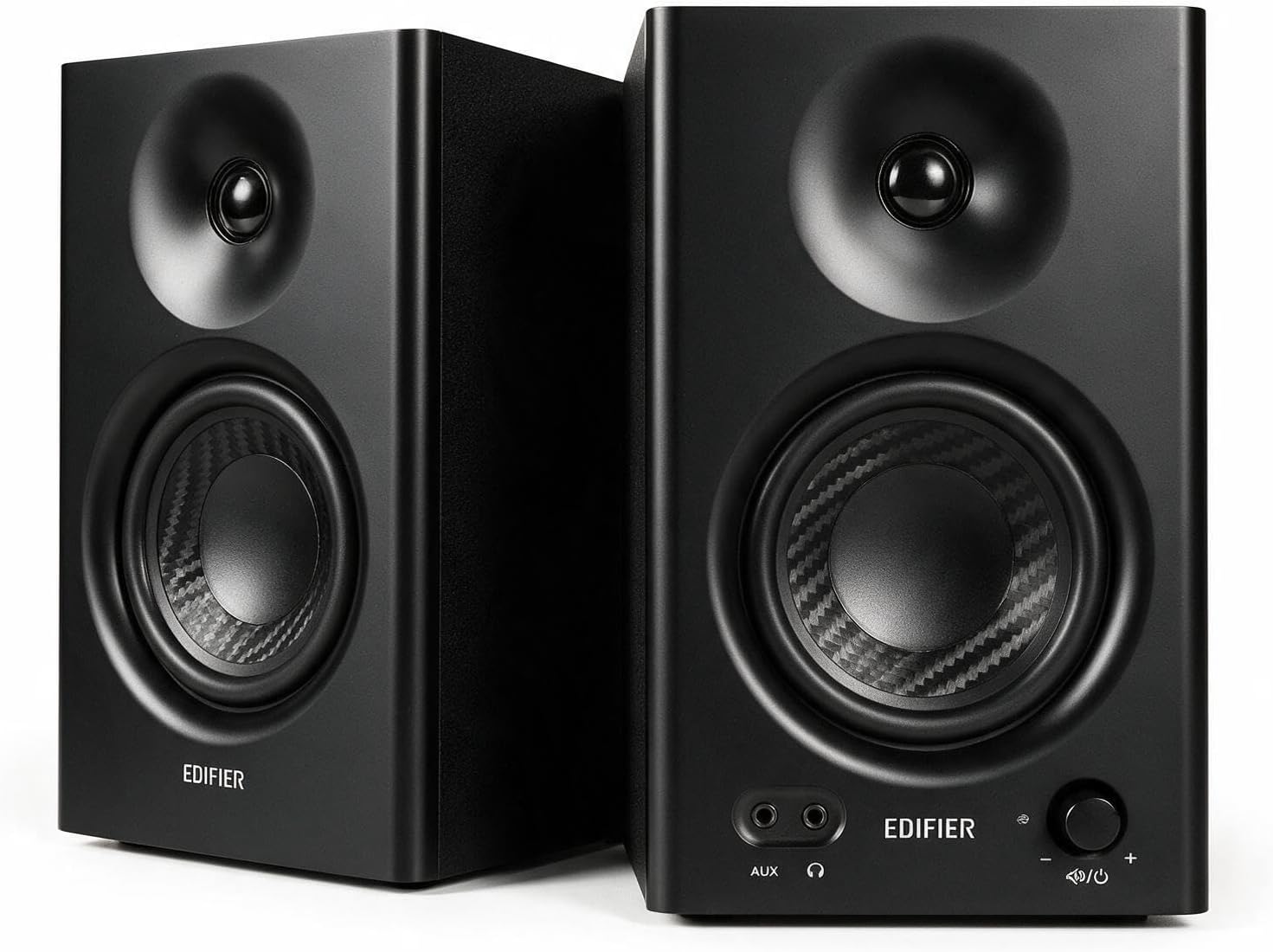 Edifier MR4 Computer Speakers for Desktop PC, 42W Studio Monitors, Black