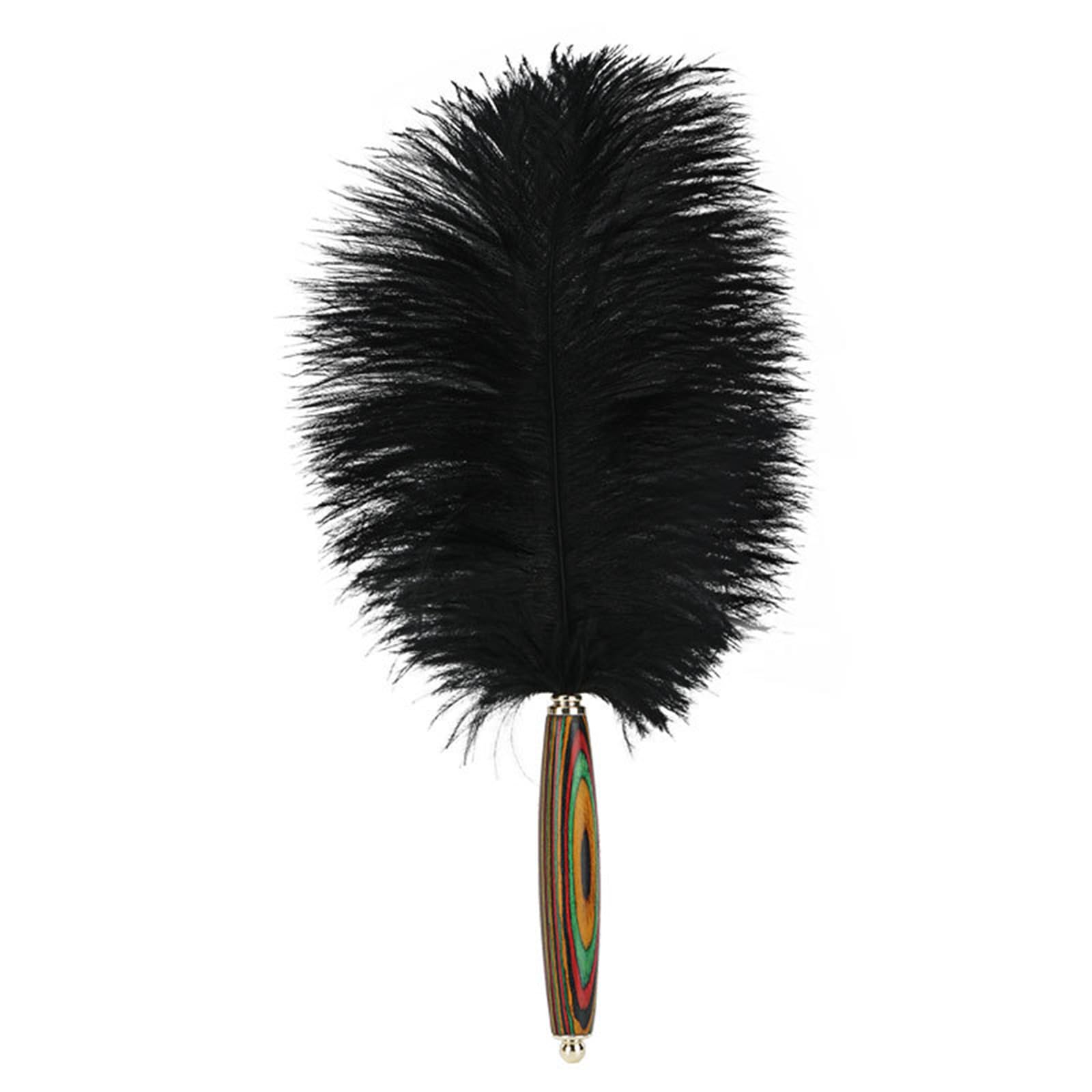 Jeu de rôle Chatouiller Romantique Flirter Plume SM Couple Sex Toys Formation Jouets Plume D'autruche Teasing Jouets avec Manche Court En Bois Coloré