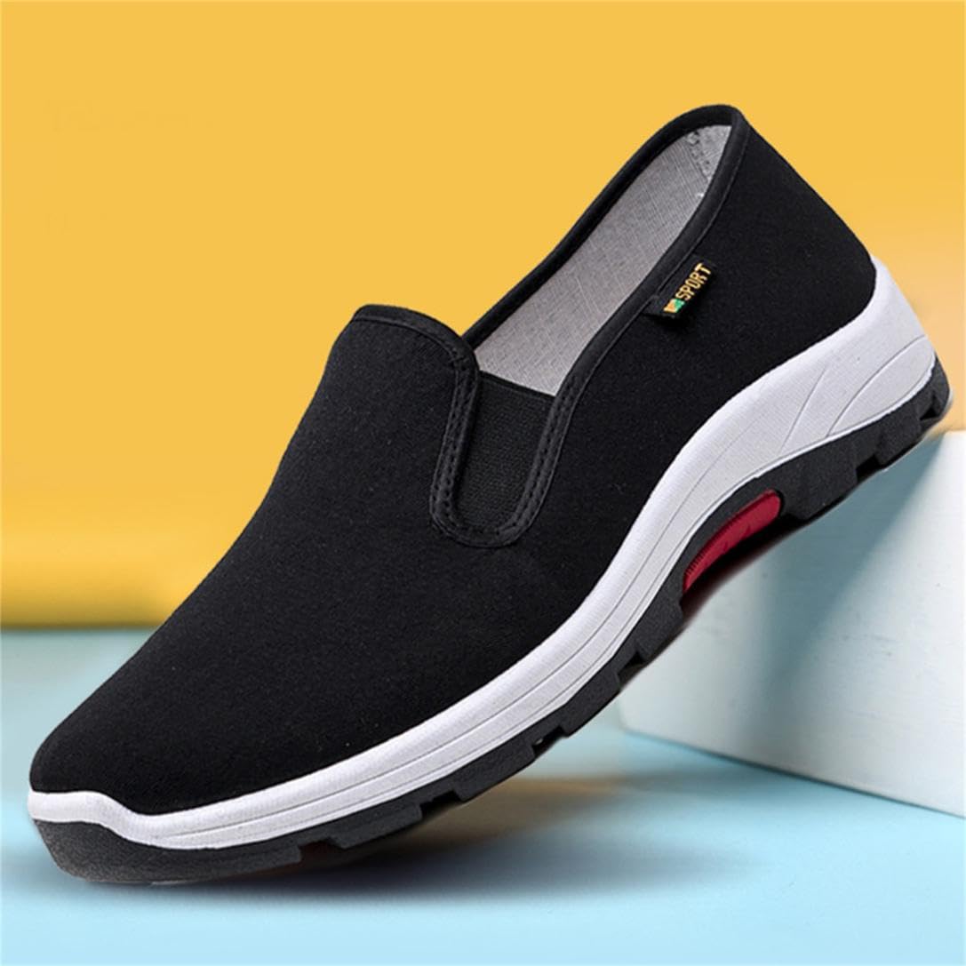 Stoffschuhe Herren Sommer Freizeit Schuhe Leichte Slip On Walkingschuhe