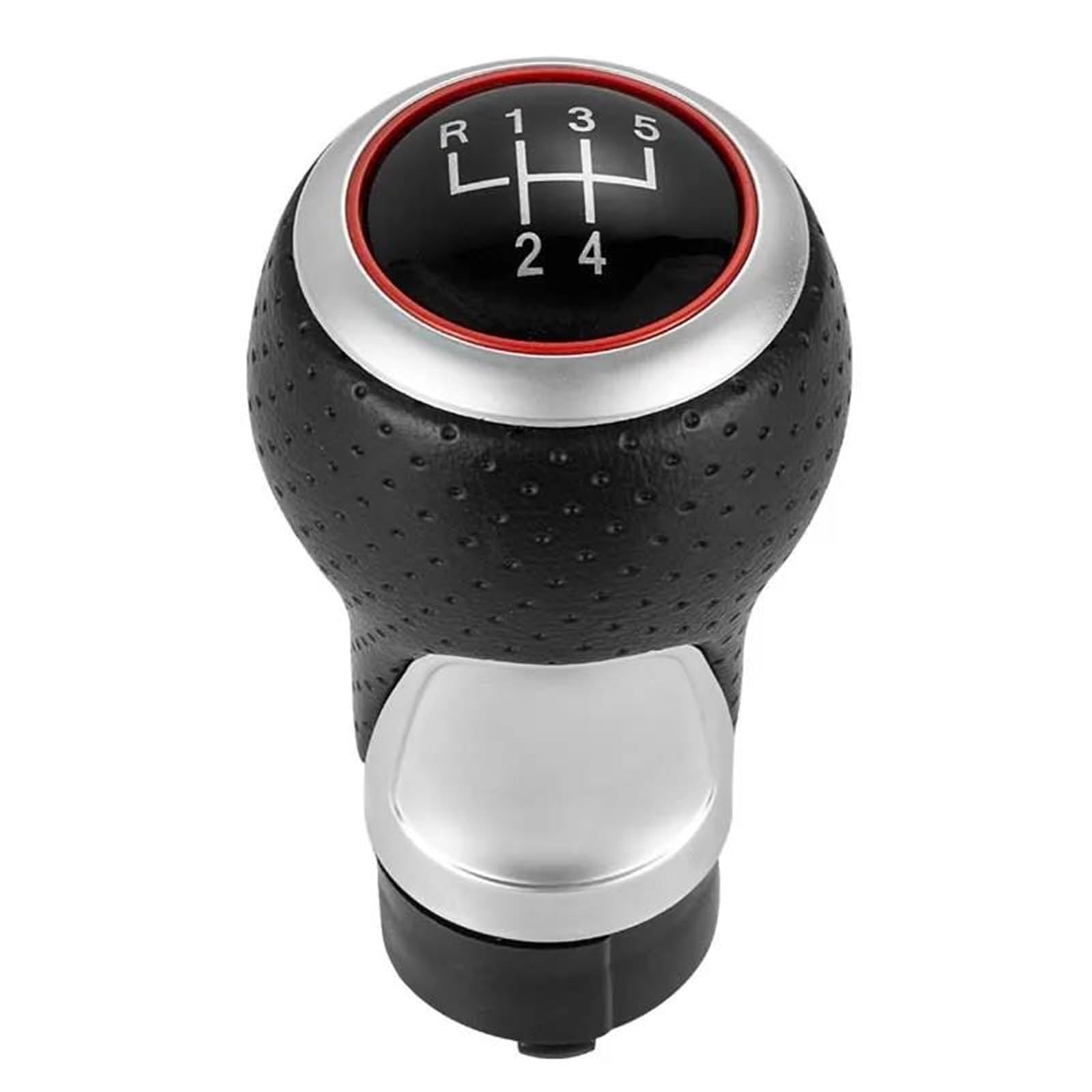 Fsozdbbpl Red R12345 Automotive Parts 5/6 Speeds Car Gear Shift Knob Handball For A4 B6 B7 B8 A6 S4 8K A5 8T Q5 8R S Line For Ibiza 6J For Seat Leon Mk1 For Passat For Golf 12Mm(Red R12345)