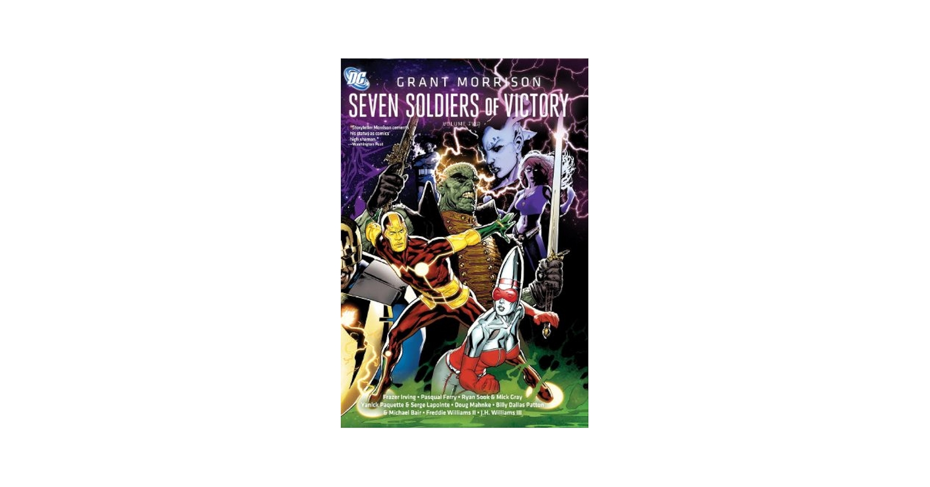 アメコミ・英語　全2巻セット　SEVEN SOLDIERS OF VICTORY Amazon.com: Seven Soldiers of Victory Book Two