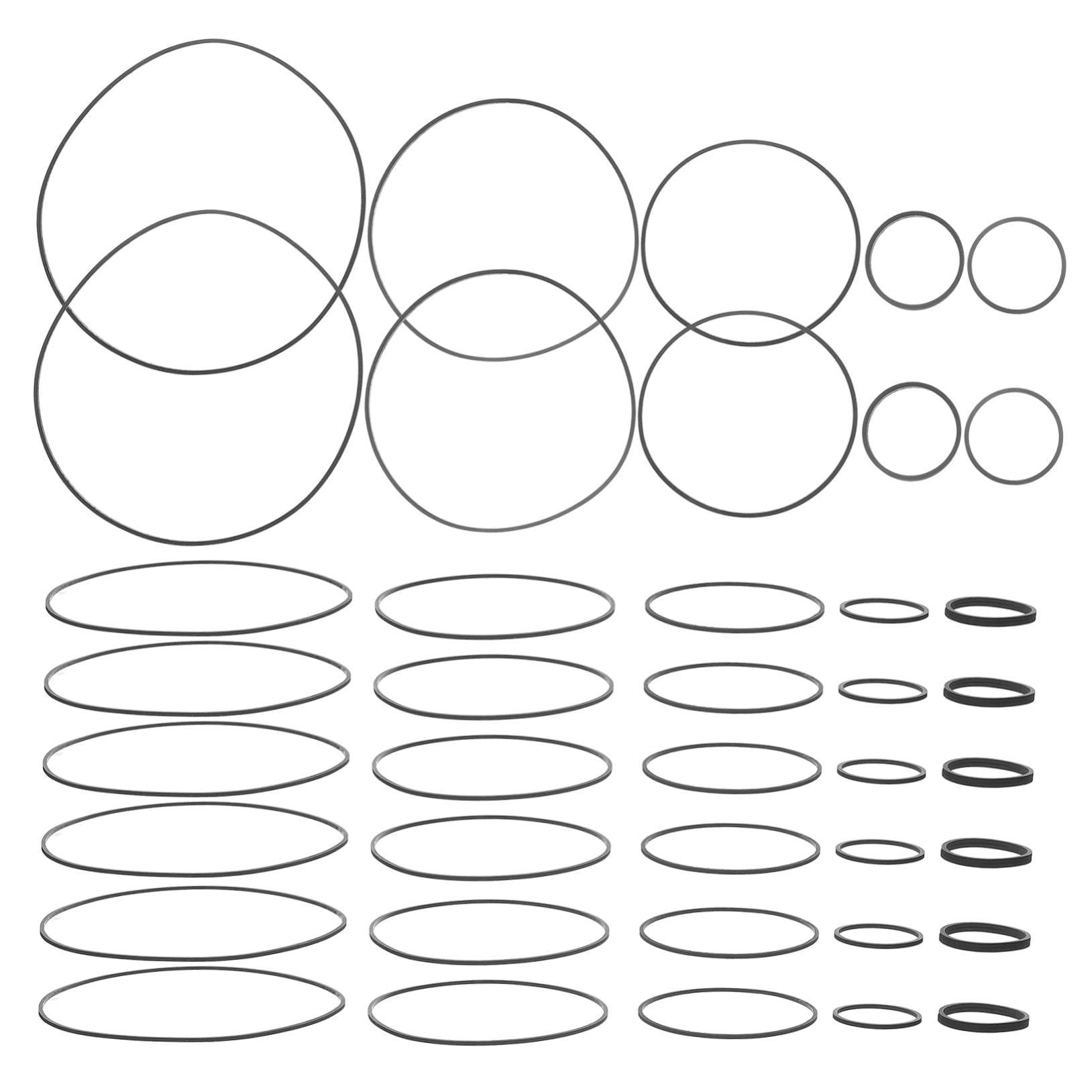 PartyKindom 200 Pezzi Nastro A Cassetta Cinture Dvd Ripetitore Registratore Ricompensa Cinture Con Registratore Musicale Piazza 1Mm Cinture Per Registratore A Cassette Cassetta Piatta Cintura