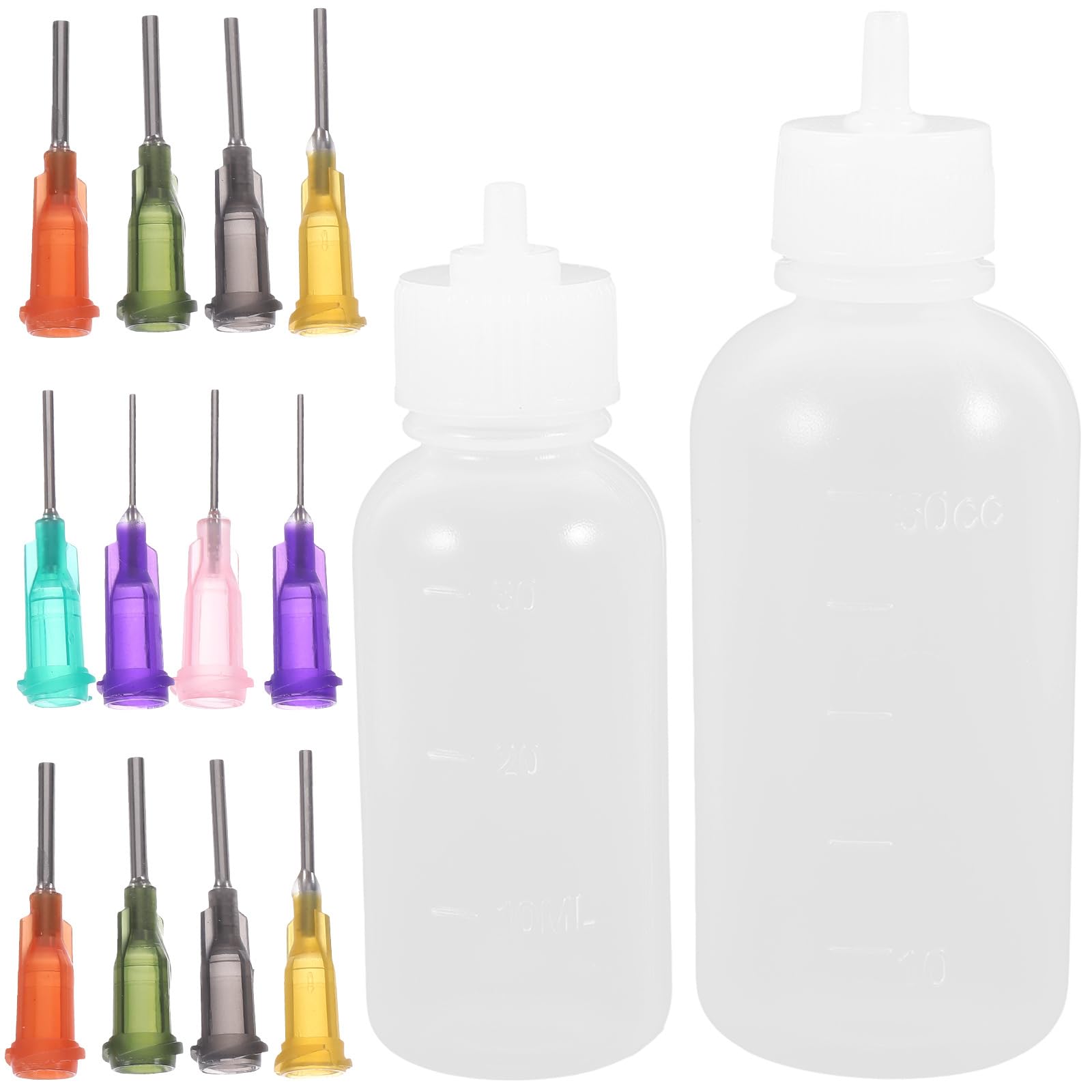 Amazon.co.jp: iplusmile 陶芸用ニードルボトル 4個セット 50Ml 細口