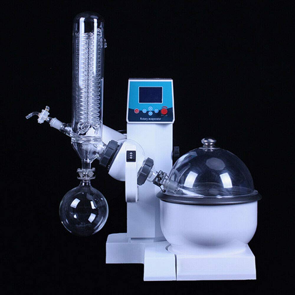 Lab Rotationsverdampfer 99°C (210°F) w/Motorlifter Digital Heizbadset Laborgeräte instrumente Borosilikatglas 3.3 Labor Dichtleistung ätherische Öle Wasser Glaswaren