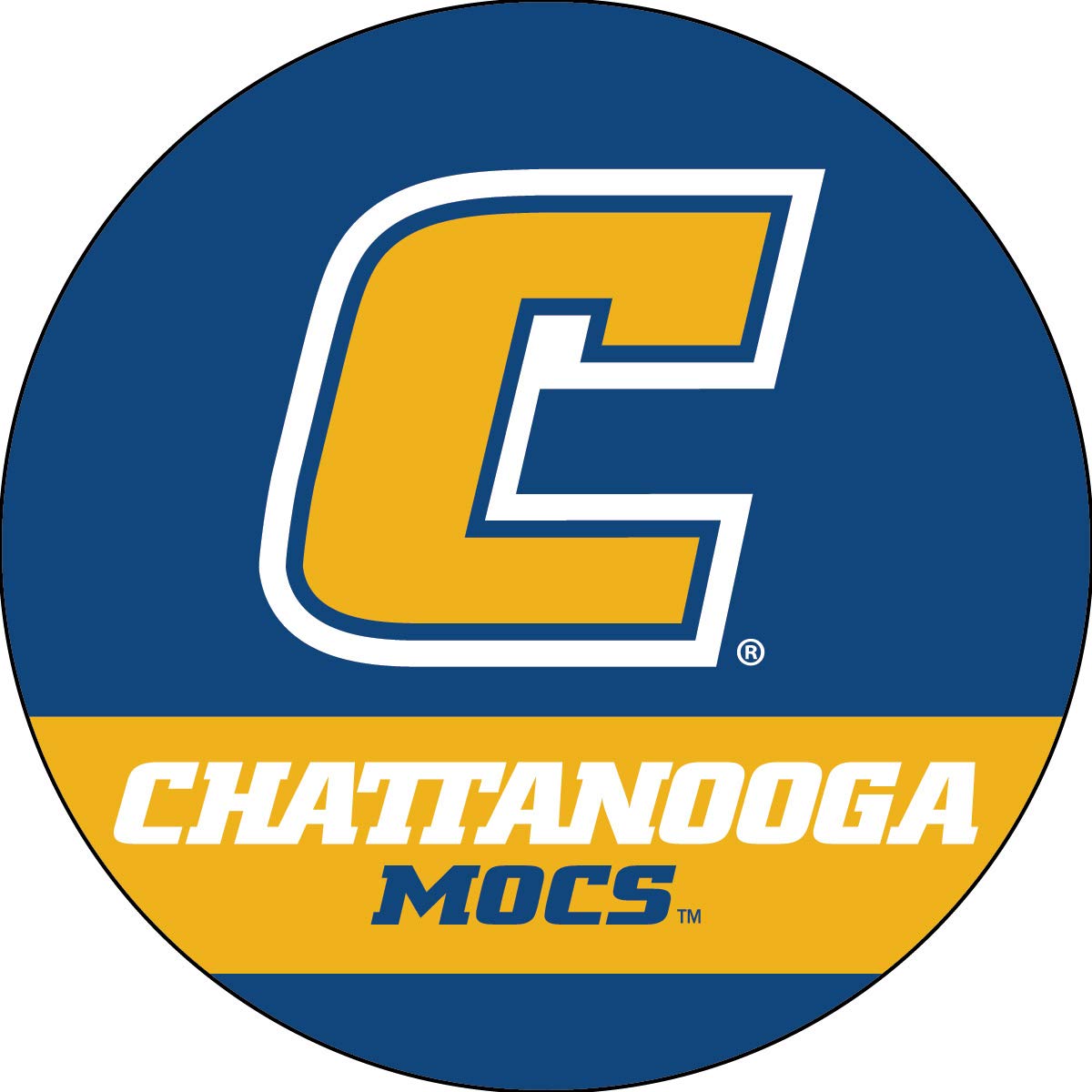 University of Tennessee at Chattanooga Paper Coaster 4 Pack Officially Licensed Collegiate Product