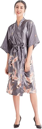 Amazon バスローブ レディース パジャマ ルームウェア ワンピース ホームウェイ Homeway 鶴柄 無地 レーヨン サテン生地 シルクのような肌触り 浴衣式 ロング ナイトガウン 女性用 メーカー直営 品質保証 バスローブ 通販 Amazon バスローブ レディース パジャマ ルームウェア ワンピース ホームウェイ Homeway 鶴柄 無地 レーヨン サテン生地 シルクのような肌触り 浴衣式 ロング ナイトガウン 女性用 メーカー直営 品質保証 バスローブ 通販