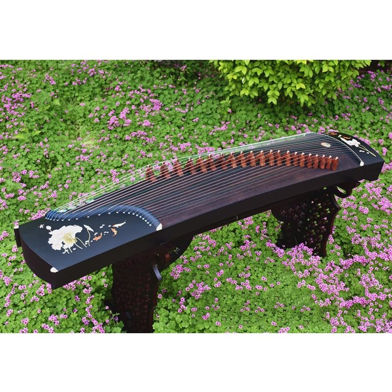 JITEM Guzheng, Traditional Chinese 21-String Instrument, Handmade Solid Wood Performance-Grade Guzheng, Suitable for Beginners and Professionals(Color:13)
