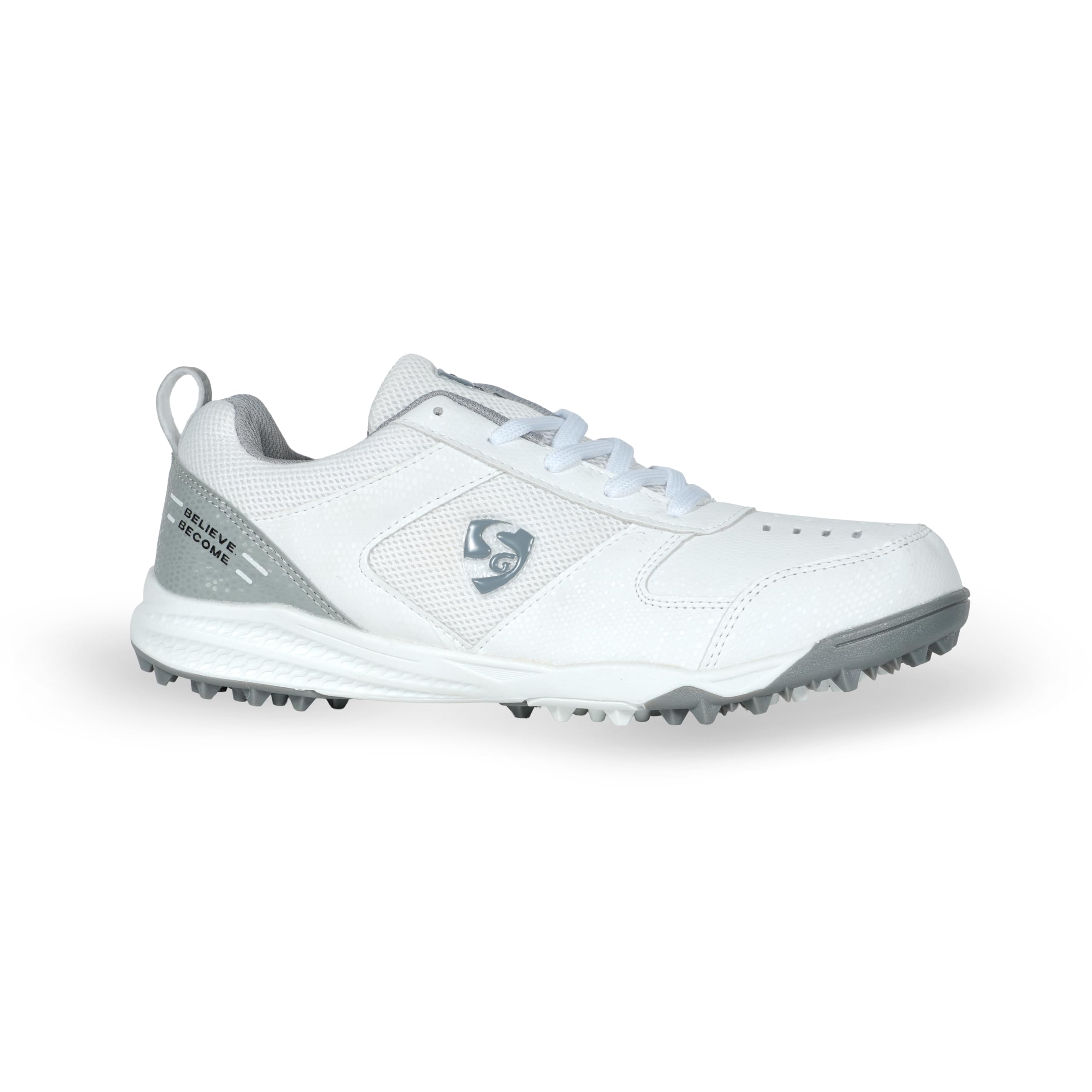 SG Shoes Fusion Grey/White No 9 Enhanced Comfort and Performance