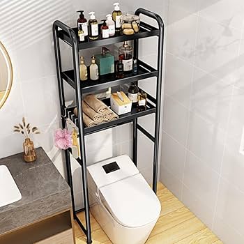 Amazon | ITACHENG トイレ収納棚 ラック スチールラック