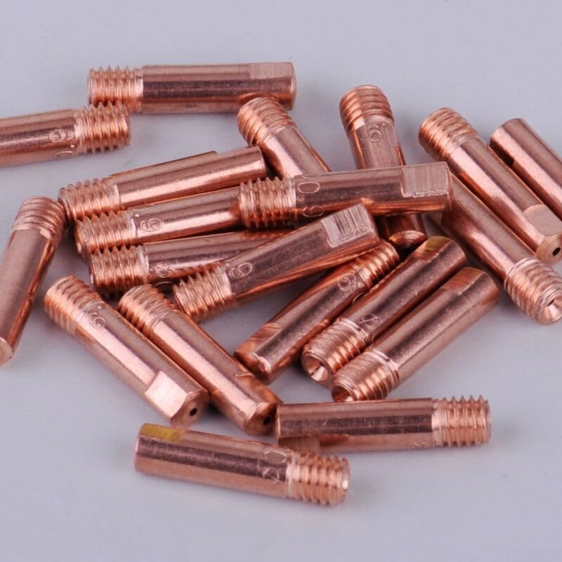 Actualiza tu soplete de soldadura con 20 boquillas de gas de cobre para MB15AK MIGMAG