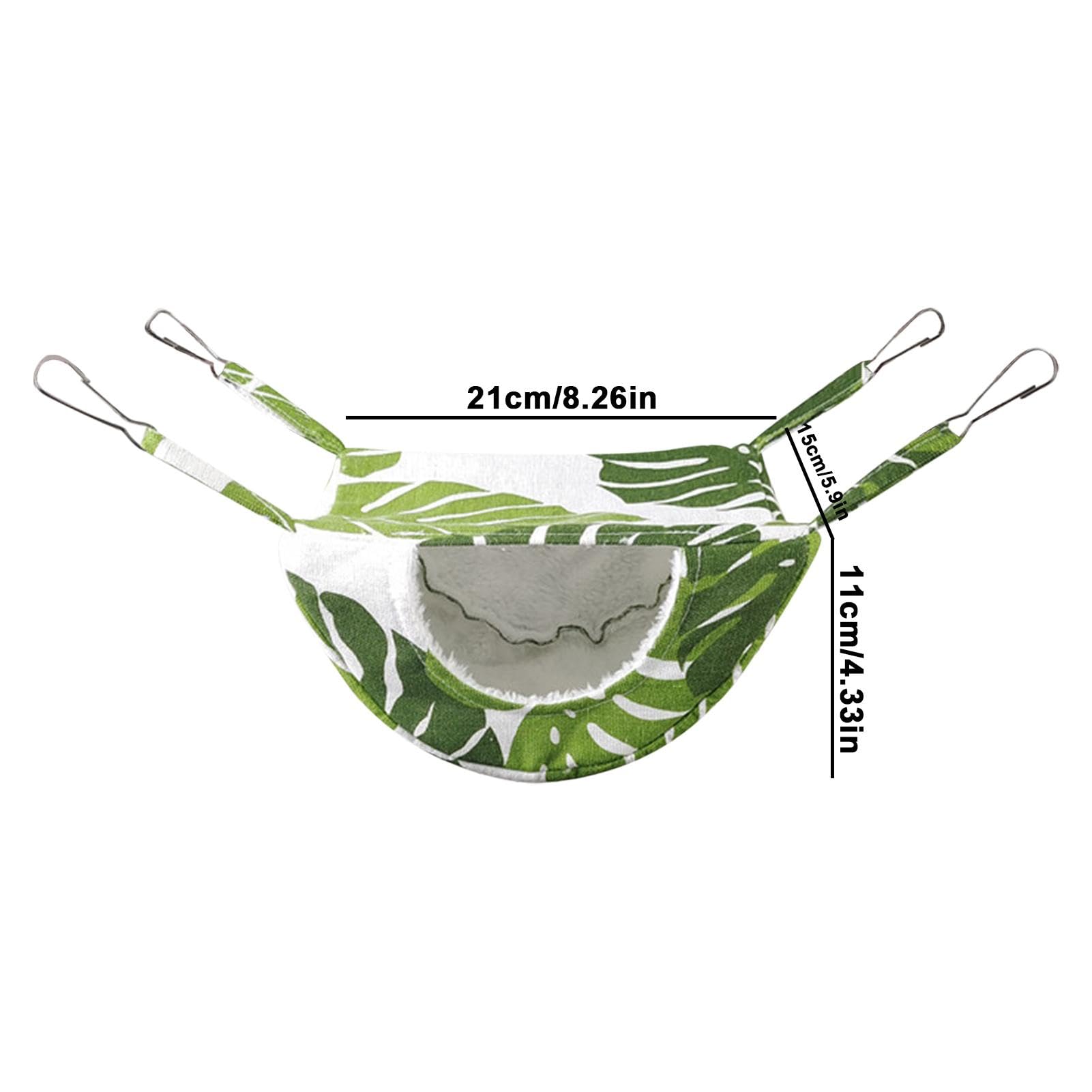 Hamac pour Petits Animaux - Hamac Chaud pour Furet, Sac de Couchage à Suspendre pour écureuil | Cachette de Cage, hamac Chaud pour lit Chinchilla, hamac Chaud pour Hamsters, Chinchillas, furets