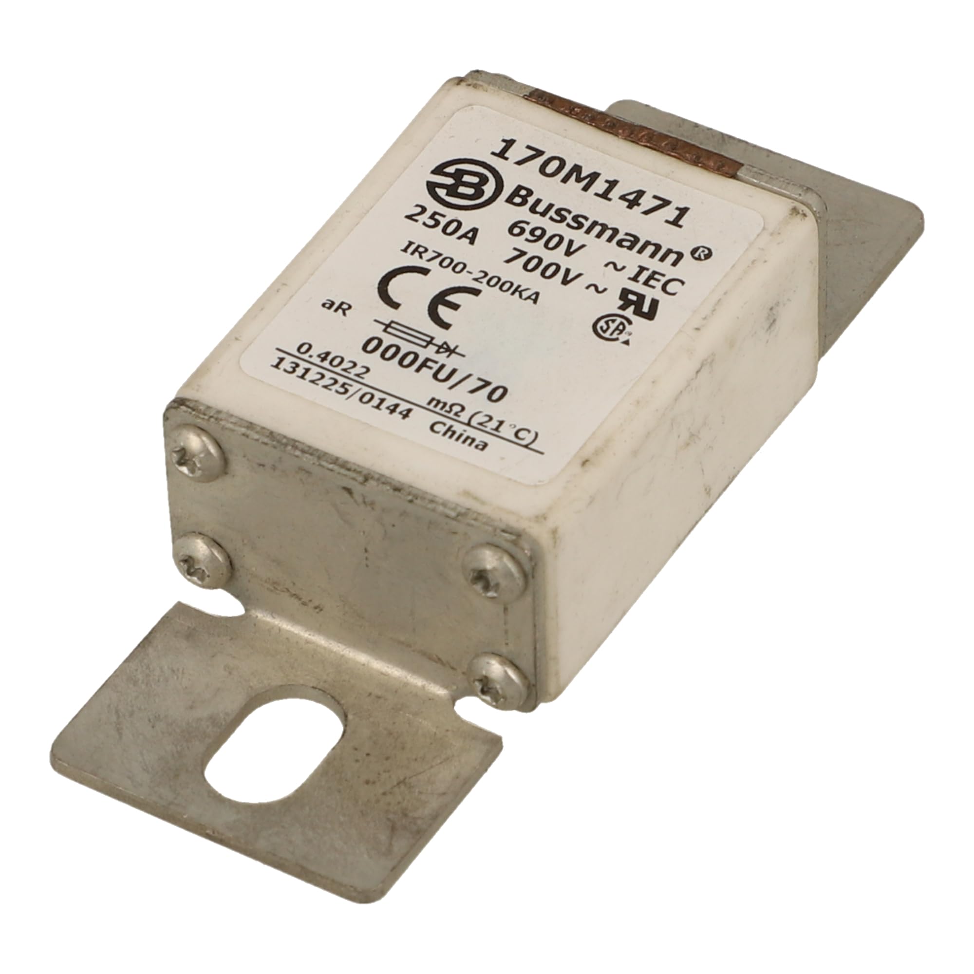 Square body fuses | 1250V ヒューズ 170M6147 ヒューズ 170M6147 | ヒューズ端子台 | MYUKWHOI