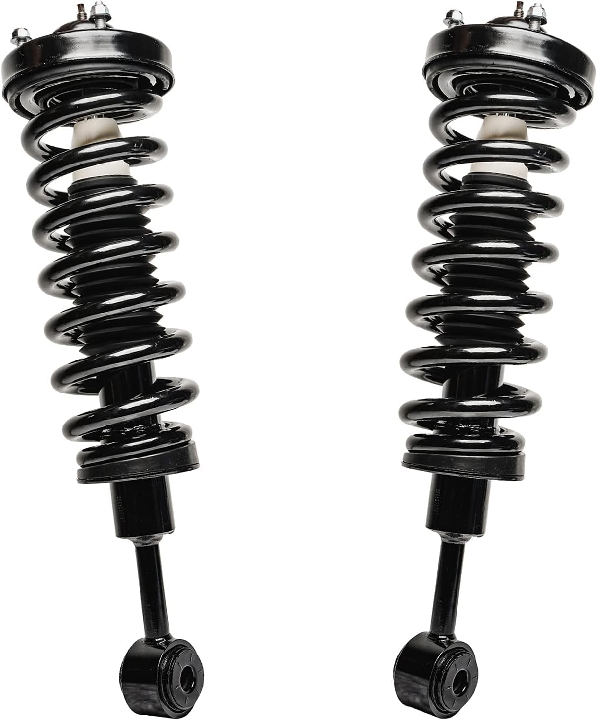 Detroit Axle - 4WD Struts Shock Absorbers for Ford 2004-2008 F-150, 2006-2008 Lincoln Mark LT, 2 Front Ready Struts w/Coil Springs Assembly 2 Rear Shock Absorbers Replacement Suspension Kit