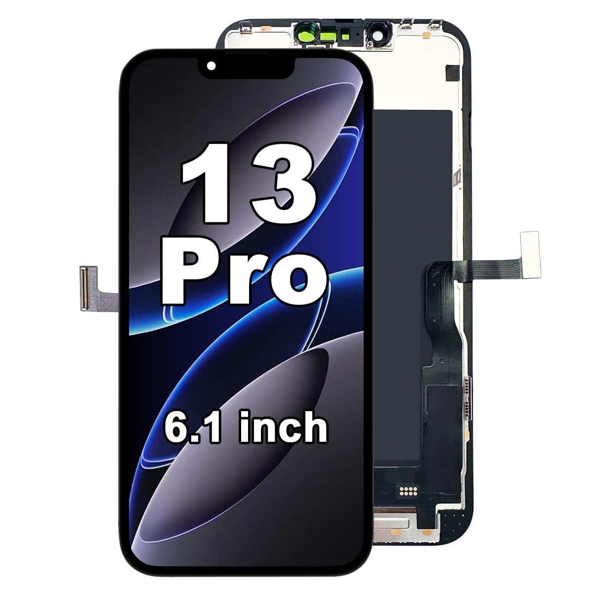 Amazon.co.jp: iPhone 13 Pro 画面交換 6.1インチ、フルHD LCD