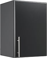 Vista 18 de Prepac Elite - Armario de pared de 32 pulgadas, gabinete de almacenamiento blanco, armario de baño, armario de despensa con 1 estante ajustable