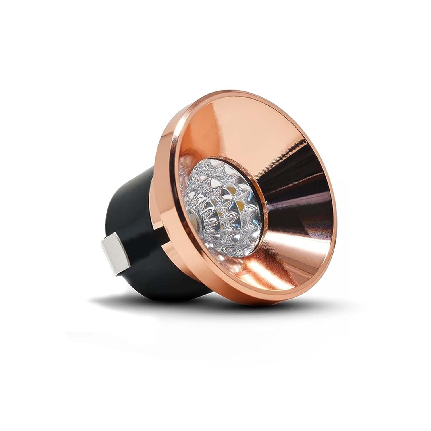 3W Rose Gold Round COB LED Spot Light, Warm White Focus Light for Cabinets & Ceilings, 60° Beam Angle, 37mm Die-Cast Aluminum Recessed Downlight (Pack of 1)-image-34