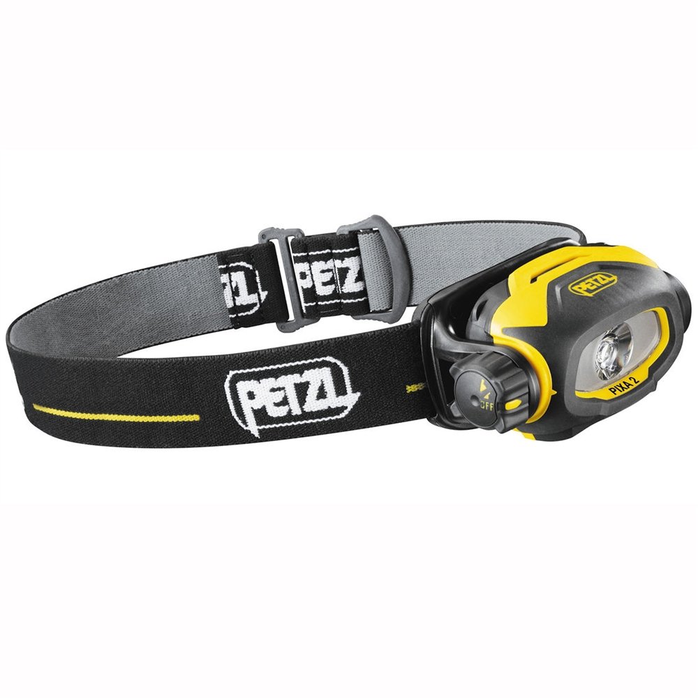 Petzl 650628 PIXA 2 Headlamp, 80 Lumen, Black/Yellow