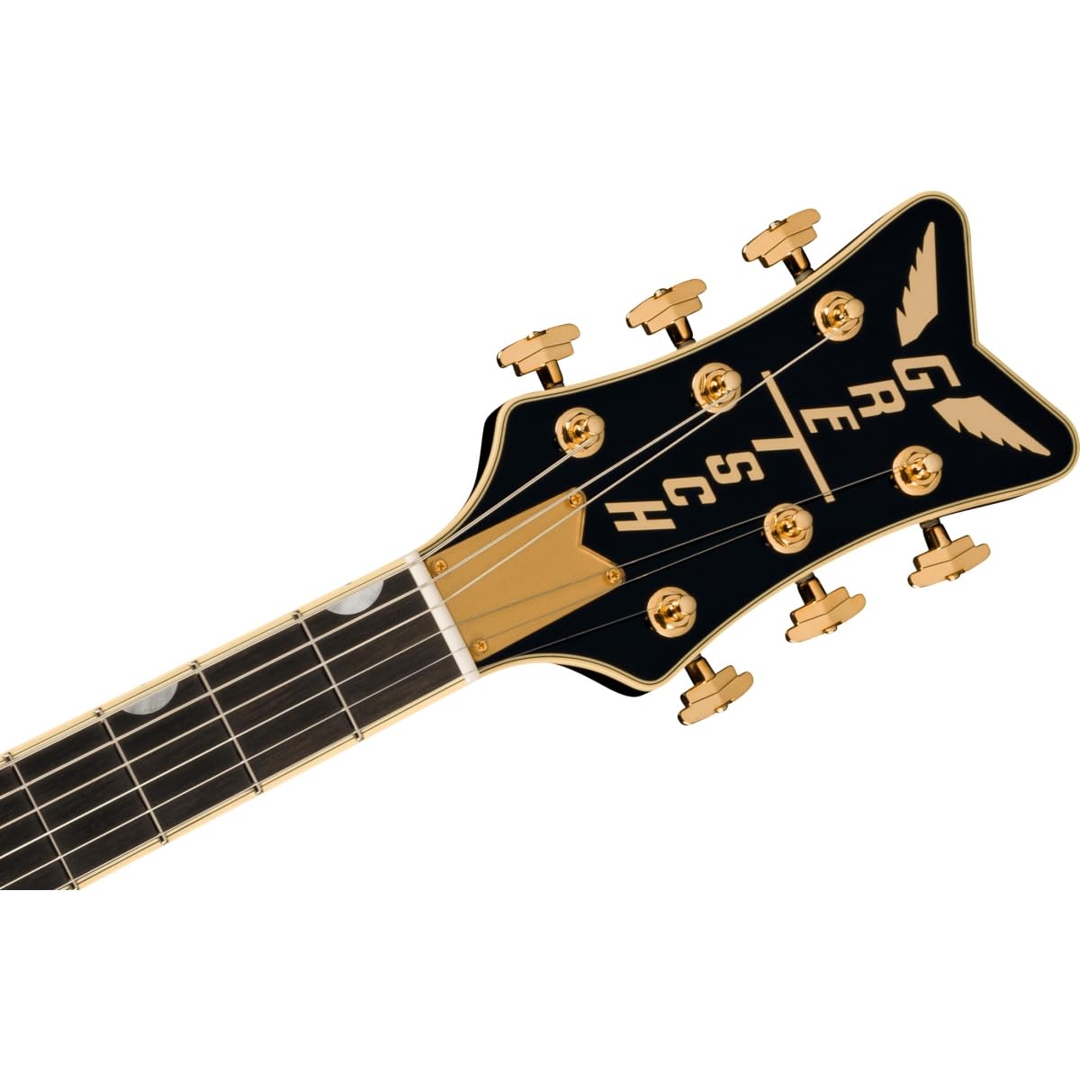 GRETSCH Bigsby ブラックエレキギター Hollow Body :: Falcon™ Hollow Body with String-Thru Bigsby