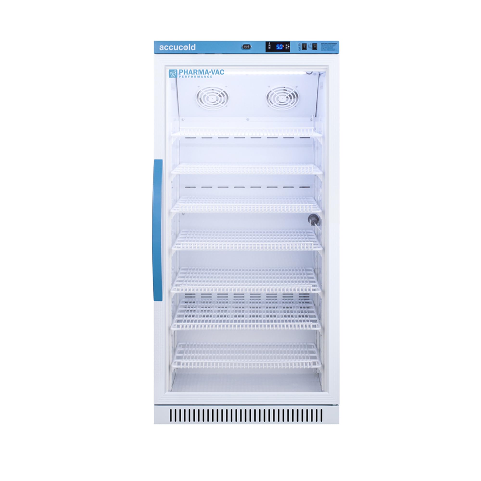 ACCUCOLD 8 Cu.Ft. Vaccine Refrigerator, Glass Door and White - ARG8PV