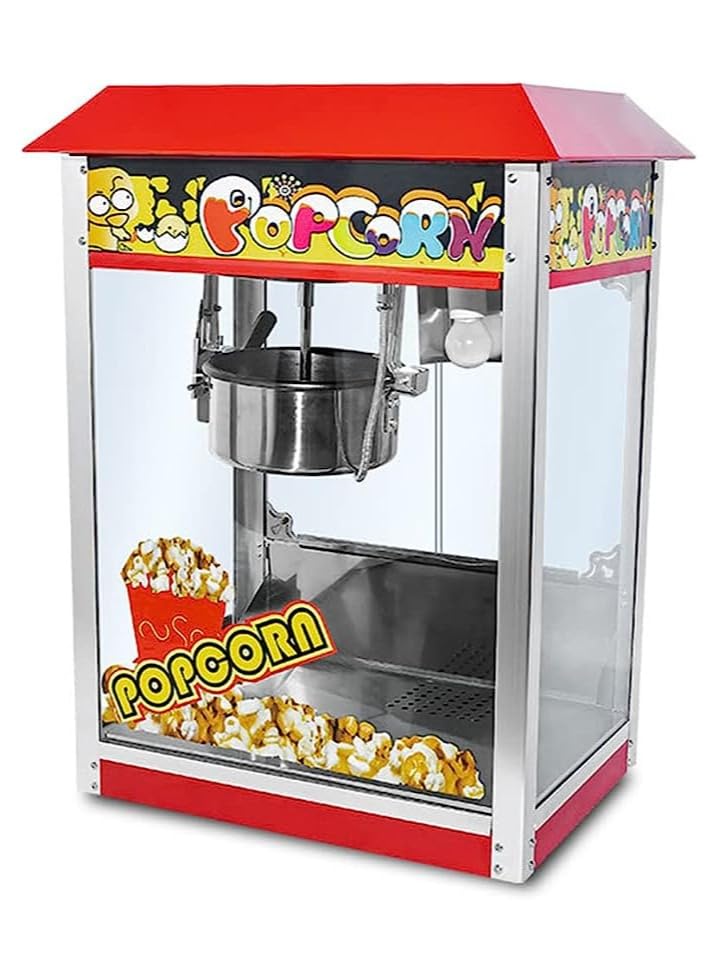Popcorn Maker Heavy Duty machine Countertop, Large Capacity Electric Hot Air Popcorn Popper, for Commercial And Home